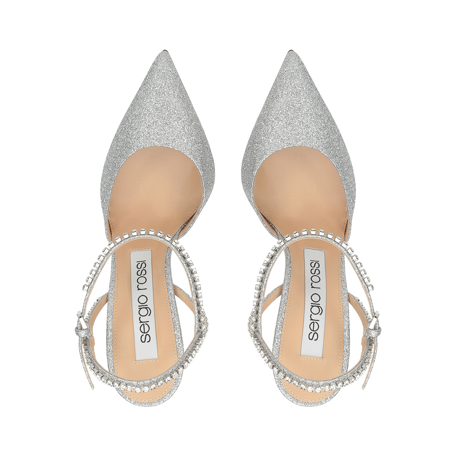 Godiva Bridal - Slingbacks Argento, 3