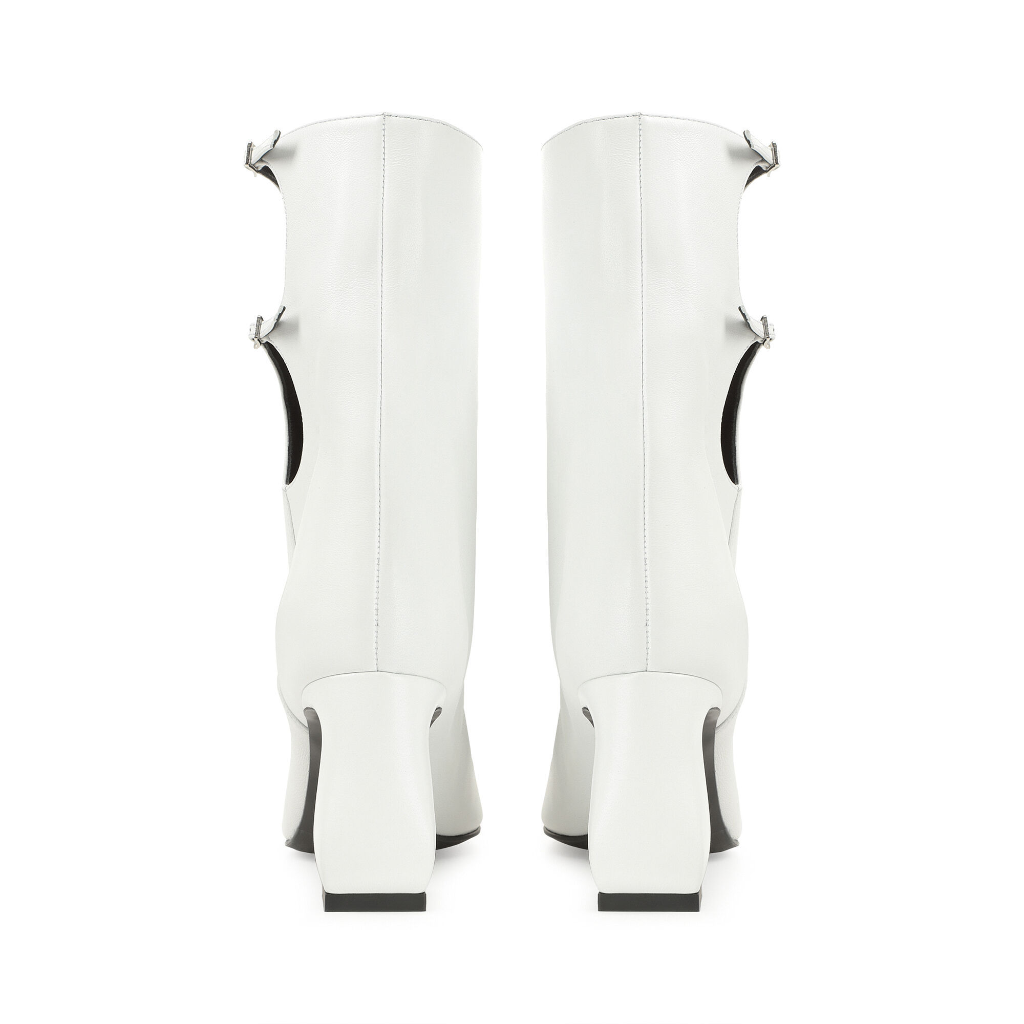 Boots White High heel 80mm SI ROSSI Boots White Sergio Rossi