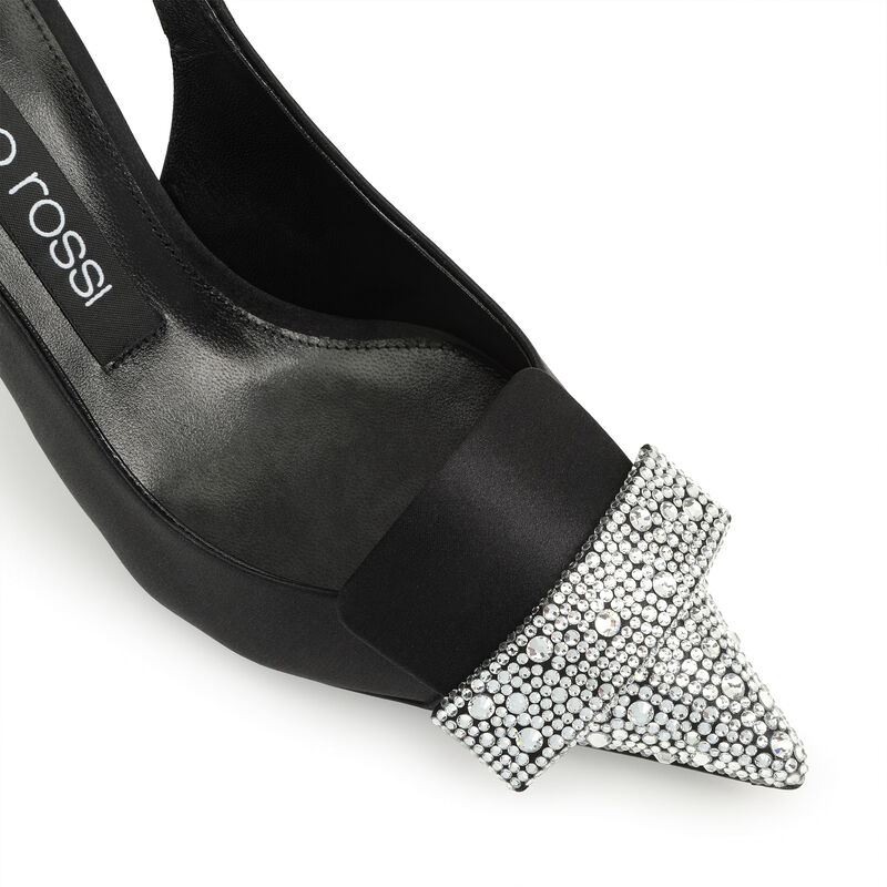 sr1 - Slingbacks Black
