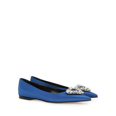 Ballerinas Blue Flat: 10mm, sr Godiva Precious - Ballerinas Dusk 2