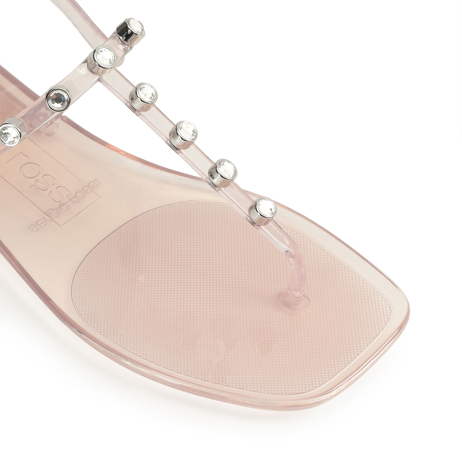 Valentino clear jelly sandals cheap