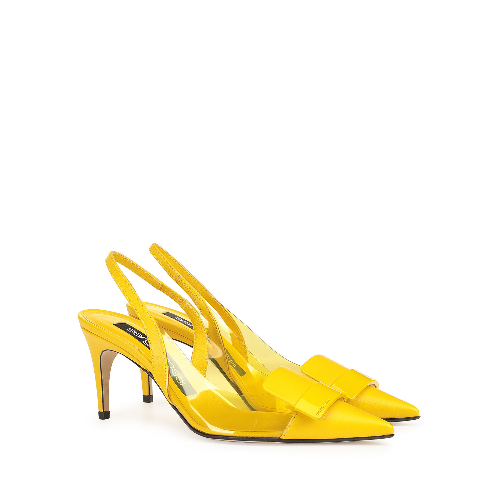 Slingbacks イエロー ヒールの高さ: 75mm, sr1 | Sergio Rossi