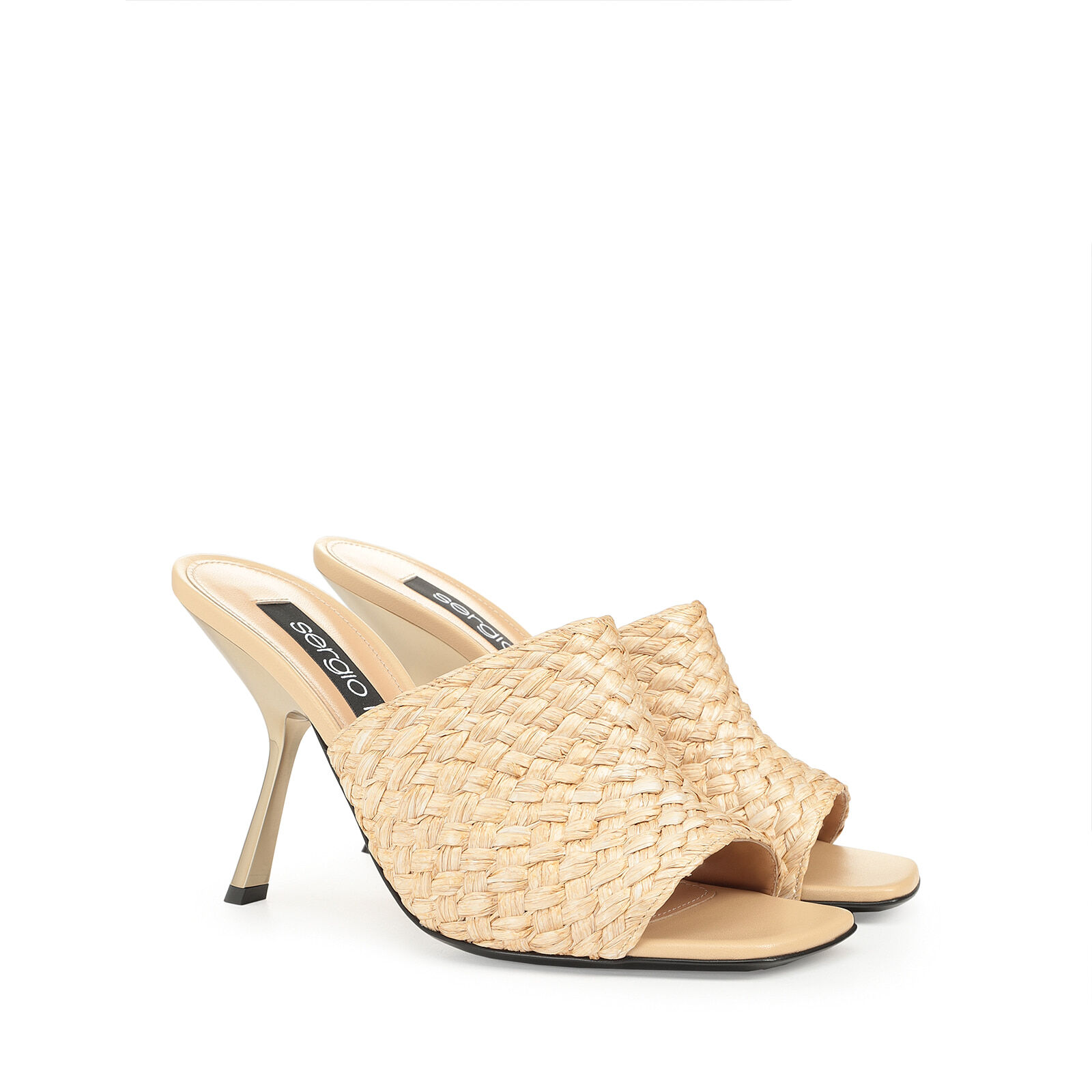 サンダル ベージュ ハイヒール: 100mm, sr Seville - Sandals Soft Skin | Sergio Rossi
