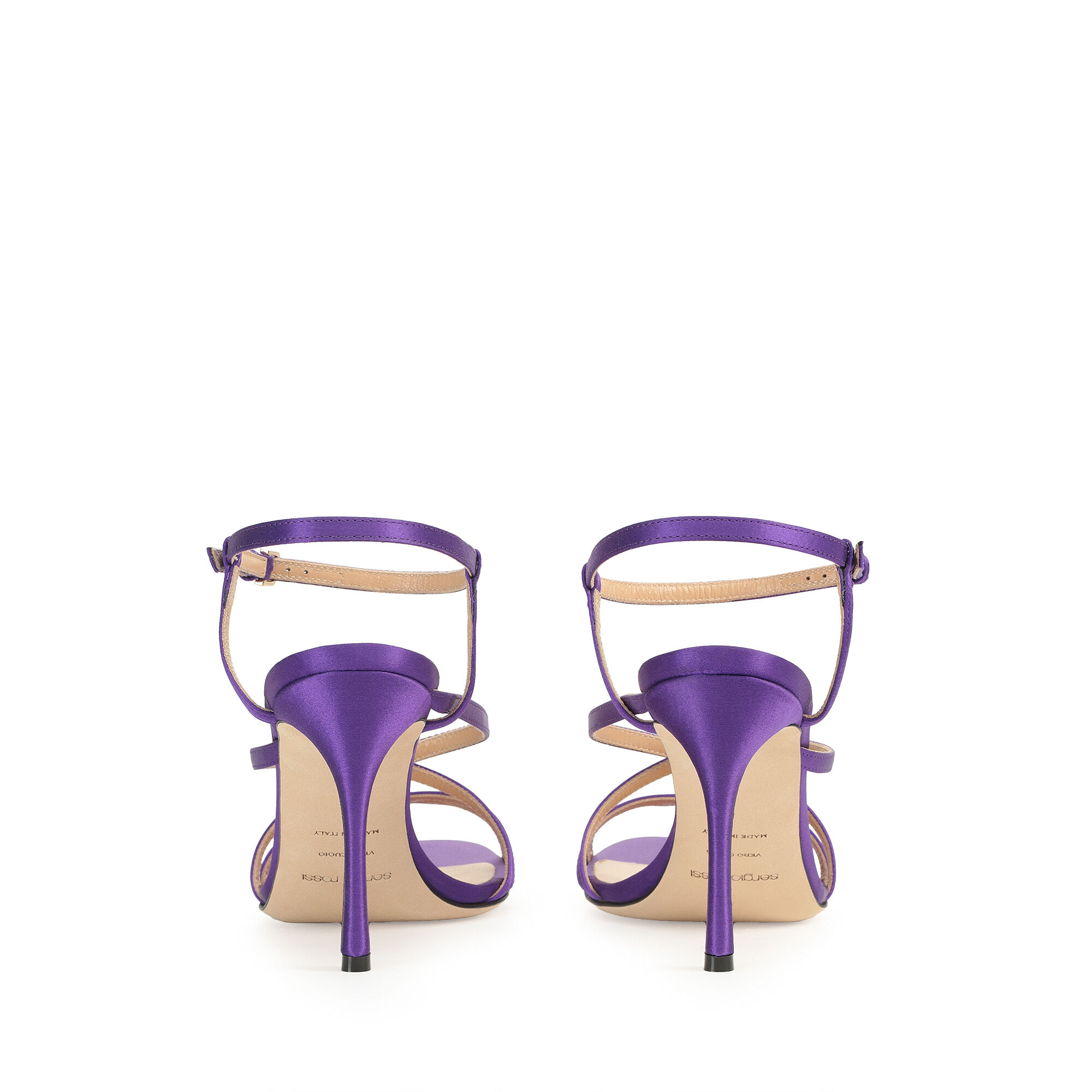 Sandals violet High heel: 90mm, Bon Ton | Sergio Rossi