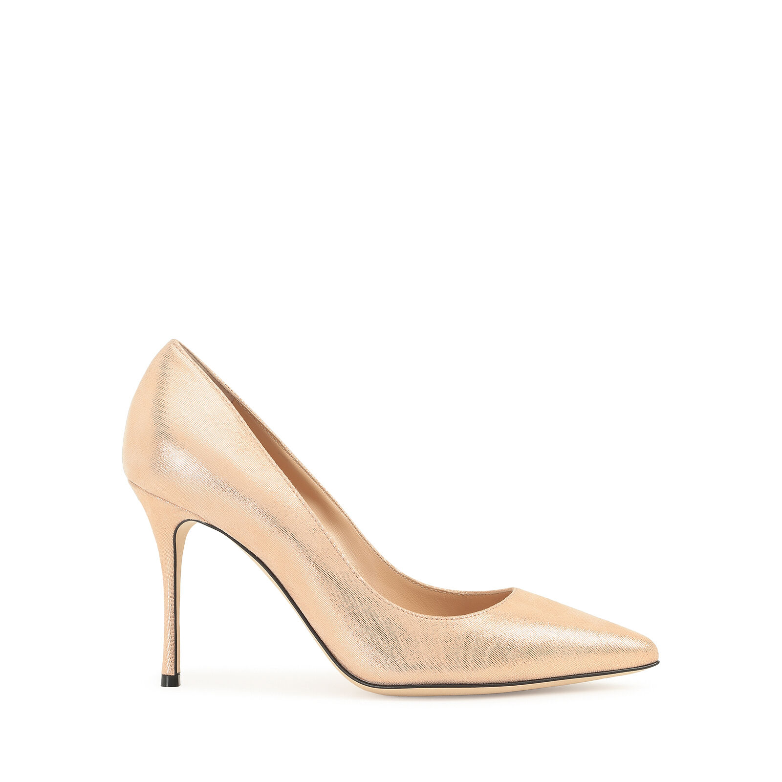 Pumps Pink High heel 90mm Godiva Pumps Cipria Sergio Rossi