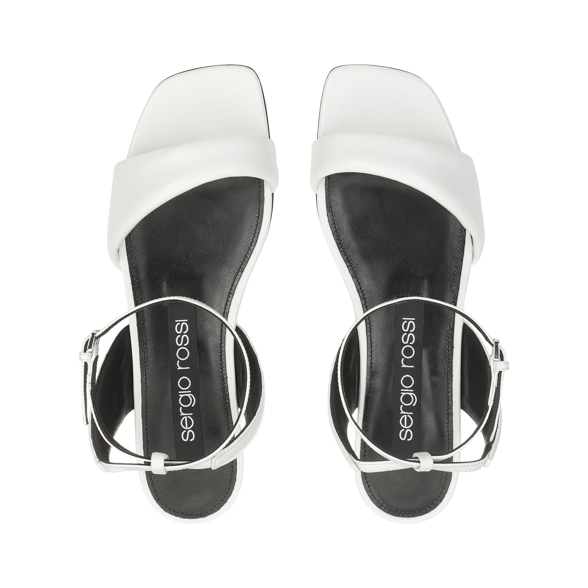 Sergio rossi shop white sandals