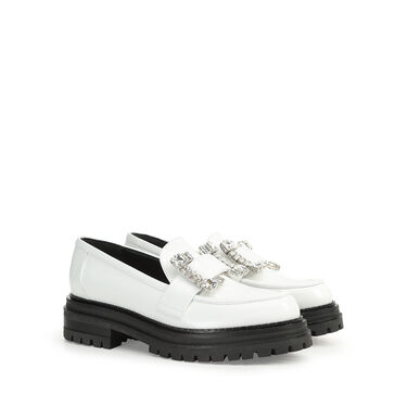 Loafers White Low heel: 15mm, sr Prince - Loafers White 2