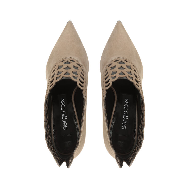 sr Mermaid - Booties Taupe