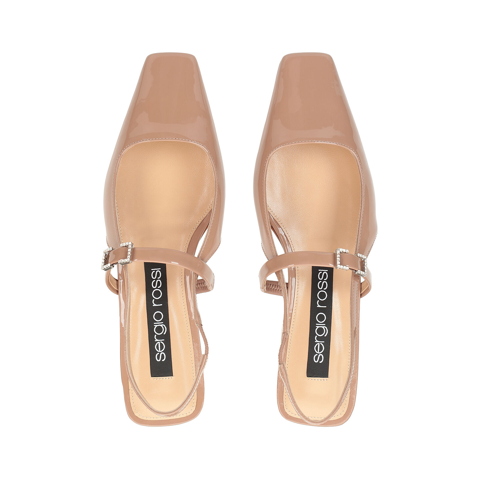 Slingbacks ヌード ヒールの高さ: 15mm, sr Mini Prince | Sergio Rossi