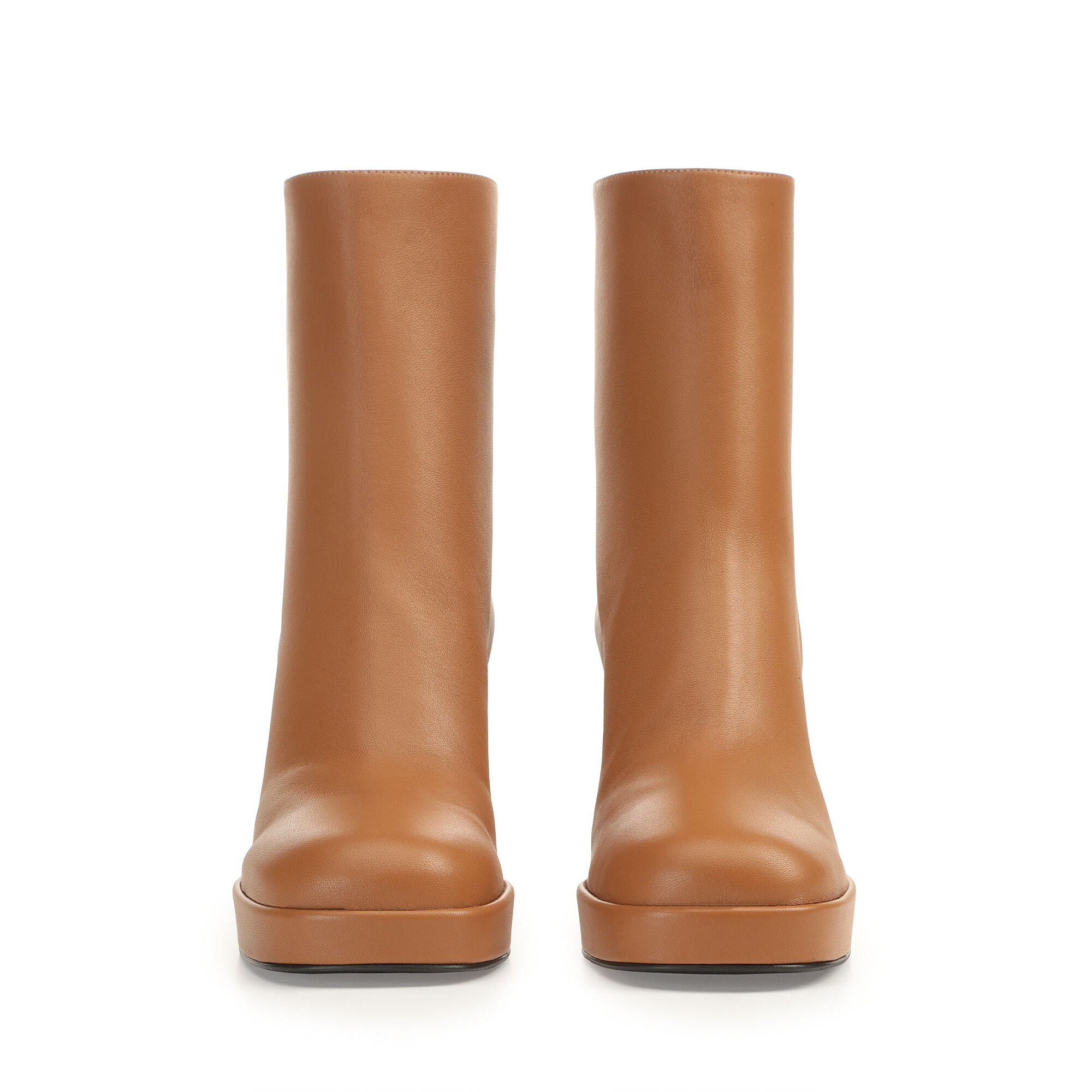 Booties Brown Mid heel 75mm sr Fuego Booties Tabacco Sergio Rossi