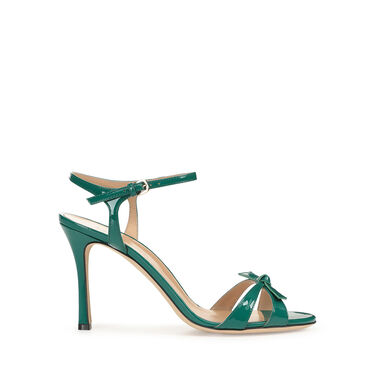 Sandales Vert Hauteur du talon: 90mm, Isobel  - Sandals Radiant Green 2