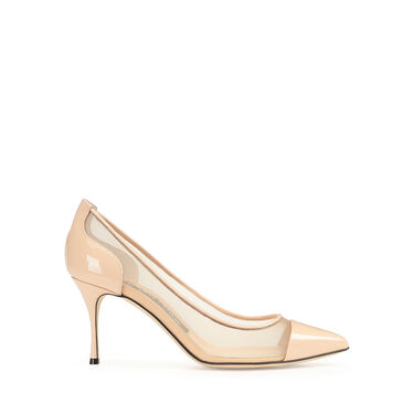 Pumps Pink Mid heel: 75mm, Godiva - Pumps Powder 2