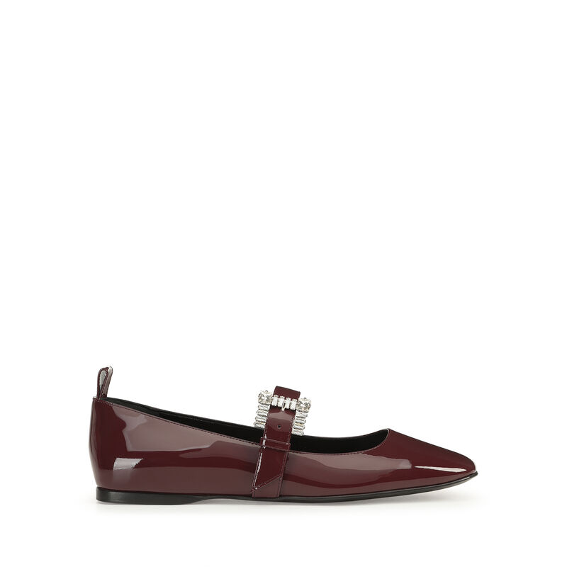 sr Twenty Buckle - Ballerinas Wine