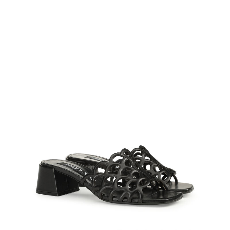 sr Mermaid - Sandals Black