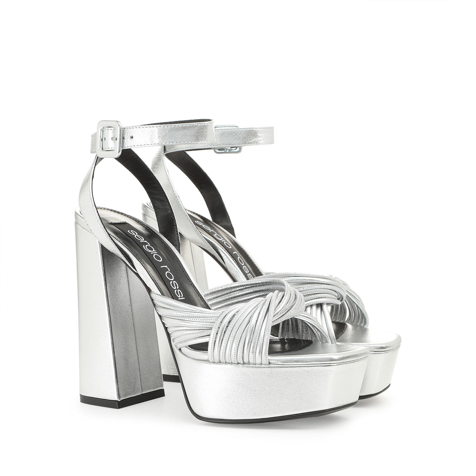 サンダル グレー ハイヒール: 90mm, sr Akida - Sandals Argento | Sergio Rossi