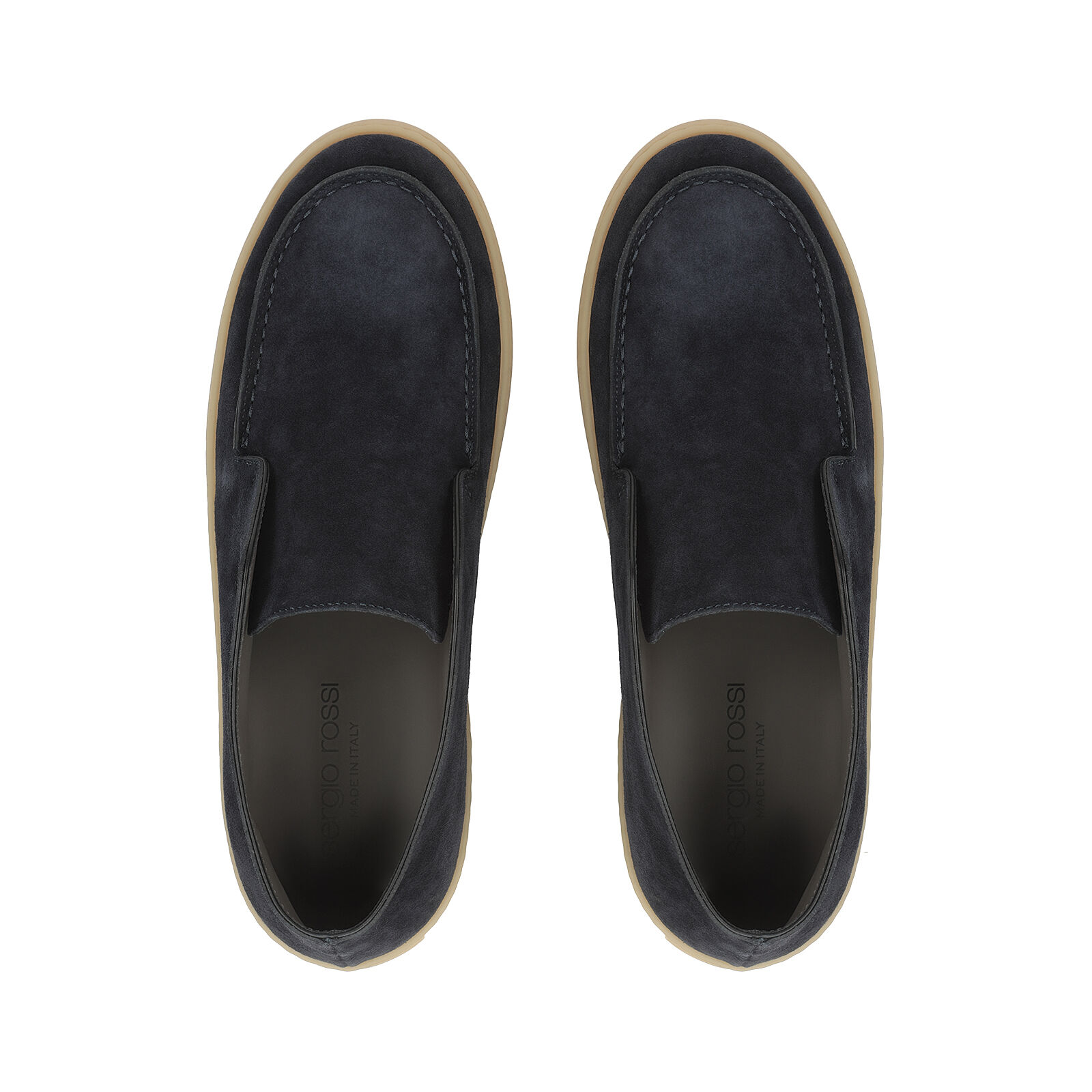 Desert Boots Bleu Talon plat sr Desert Desert Boots Indigo Sergio Rossi
