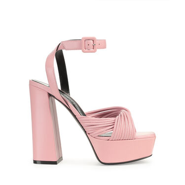 Sandals Pink High heel: 90mm, sr Akida - Sandals Light Rose 1