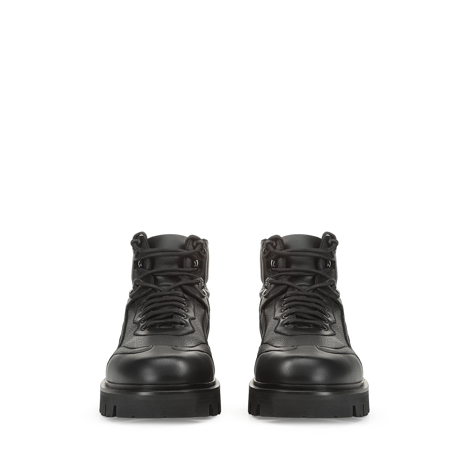 Booties Black Low heel 20mm sr Hiking Booties Black Sergio Rossi