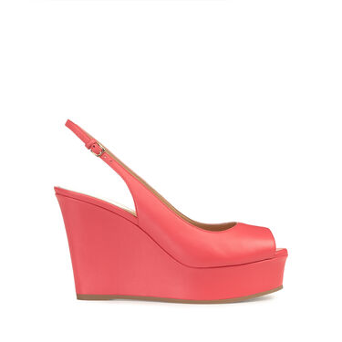 Wedges orange Mid heel: 75mm, sr Pantelleria  - Wedges Orange Coral 2