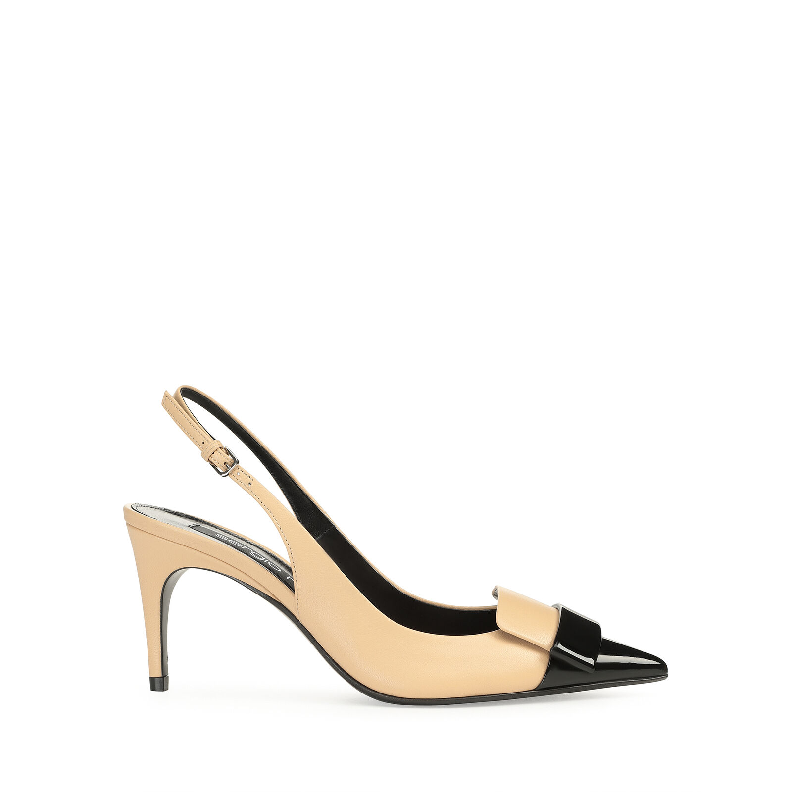 sr1 - Slingbacks Nero/Soft Skin, 0