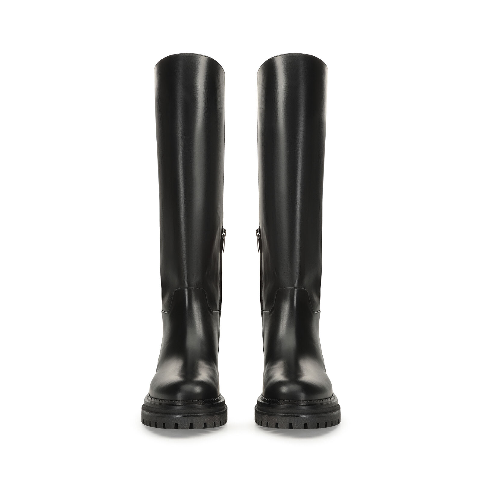 セルジオロッシ☆ブラックソフトレザーブーツ 15mm/sr Joan ブーティ ブラック ローヒール: 15mm, sr Joan - Booties Black