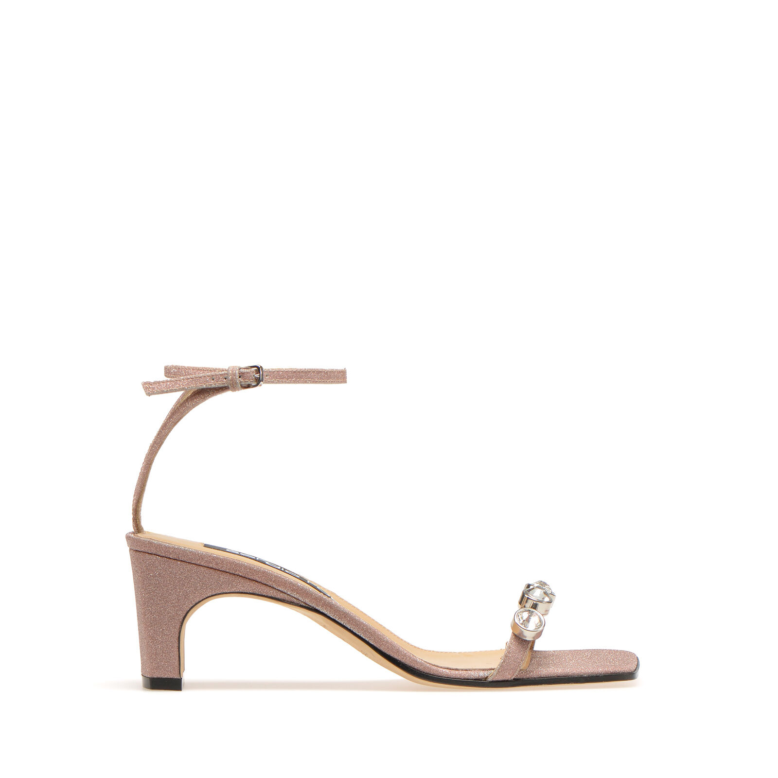 【セルジオロッシ】Sr1 sandal 6cm heel サンダル ブラック ミッドヒール: 60mm, sr1 - Sandals Black