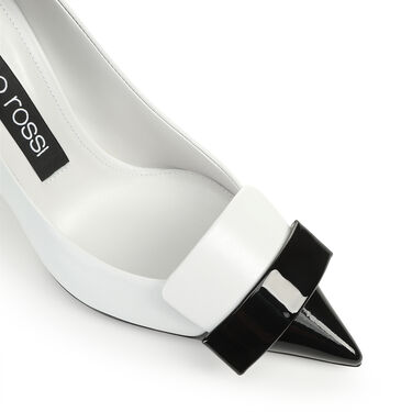 sr1 - Pumps Black/White, 4