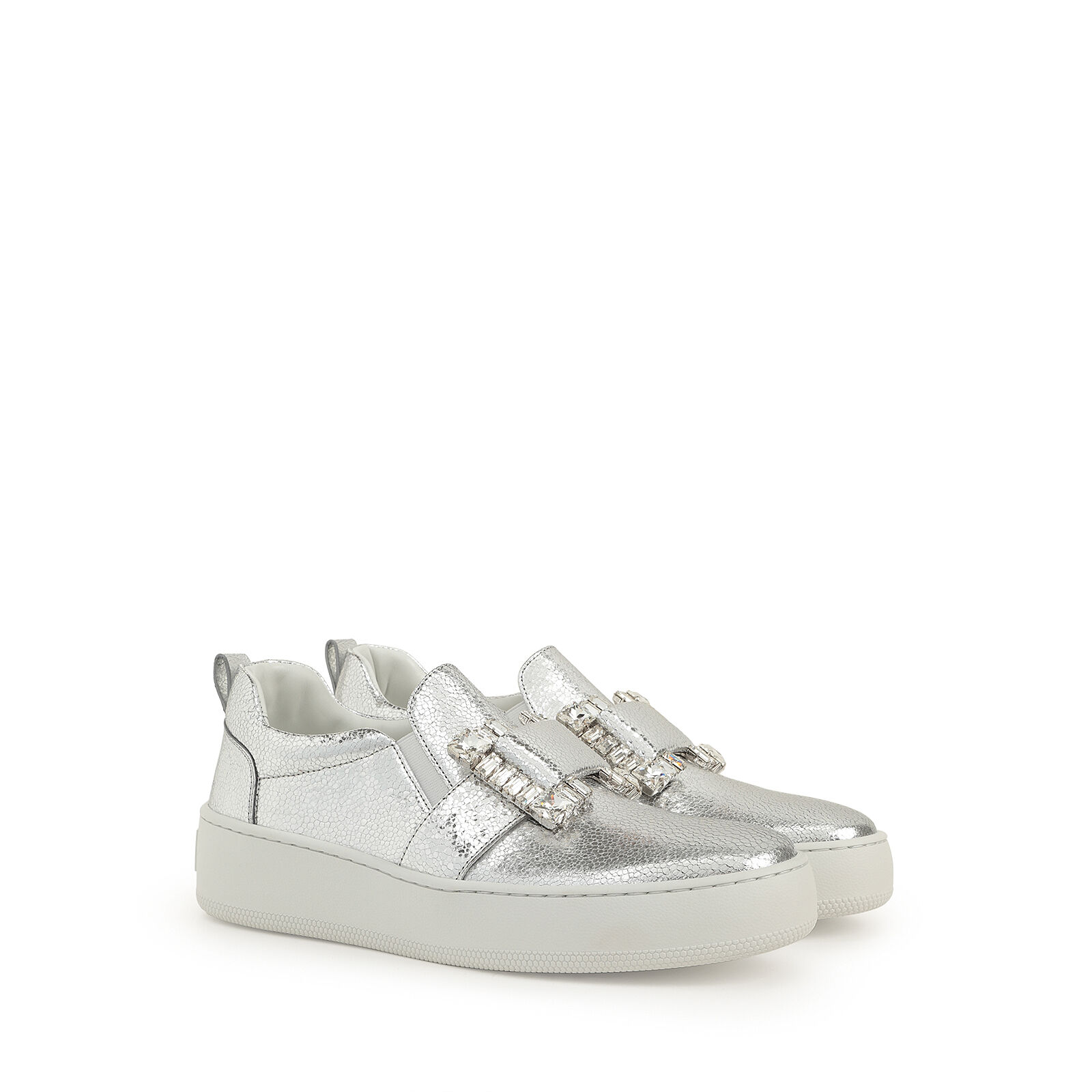 スニーカー マルチカラー ヒールの高さ: 5mm, Twenty Sport - Sneakers Argento | Sergio Rossi