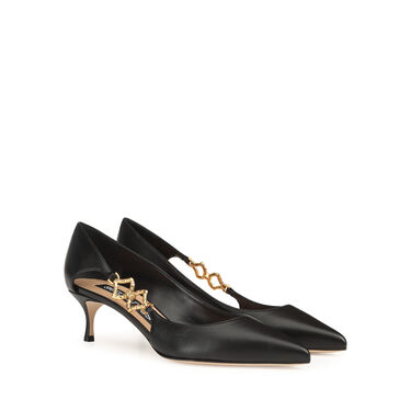 Escarpins Noir Talon moyen: 50mm, sr Sea Scale - Pumps Black 2
