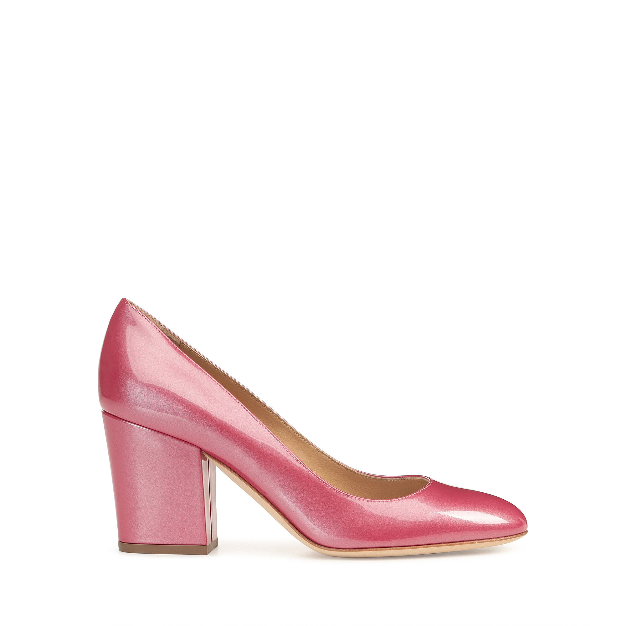 Pumps Red Mid heel 75mm Virginia Pumps Cyclamen Sergio Rossi