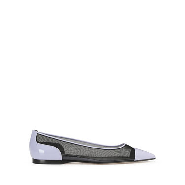 Ballerines Violet Talon plat: 10mm, Godiva - Ballerinas Wisteria/Black 2