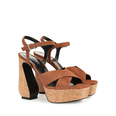 Sandals Brown High heel: 90mm, SI ROSSI - Sandals Garam 2