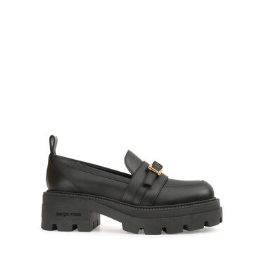 Mocassins Noir Petit talon: 25mm, sr Nora - Loafers Black 2