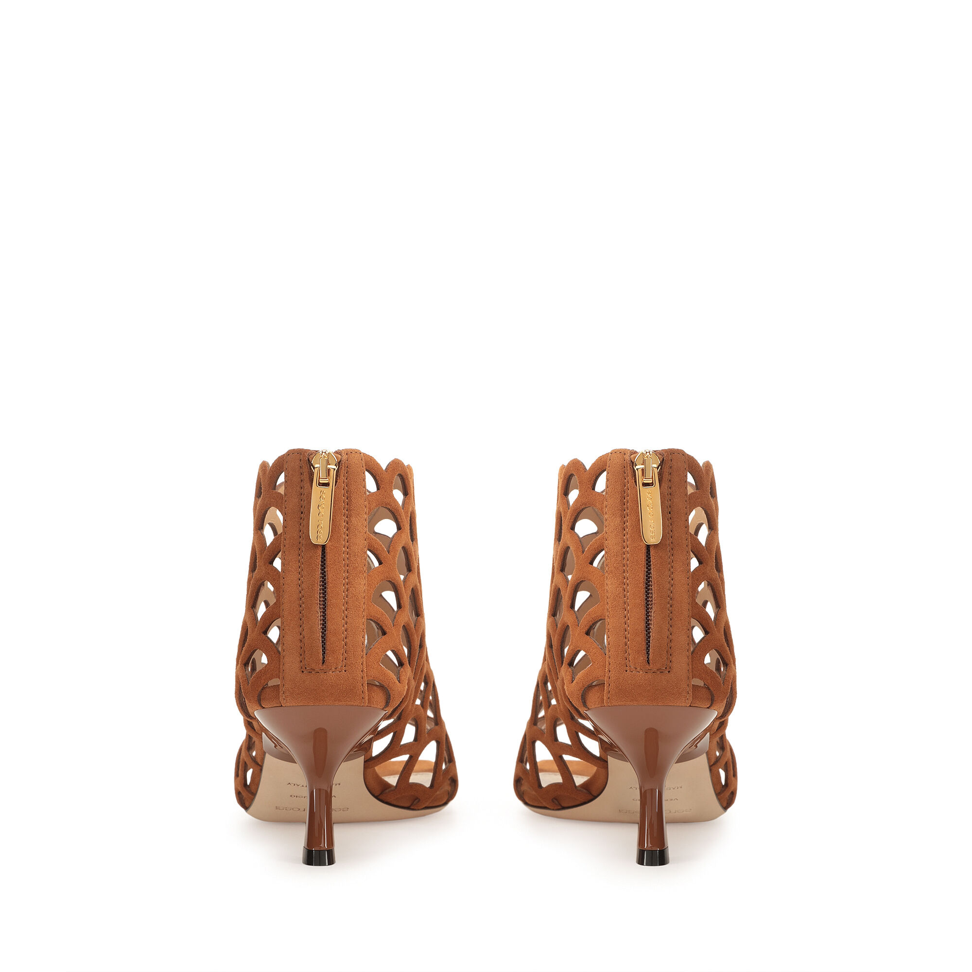 Sandals Brown Mid heel: 60mm, sr Mermaid - Sandals Macadamia