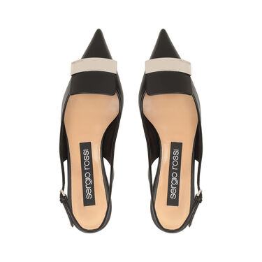 sr1 - Slingbacks Black, 3