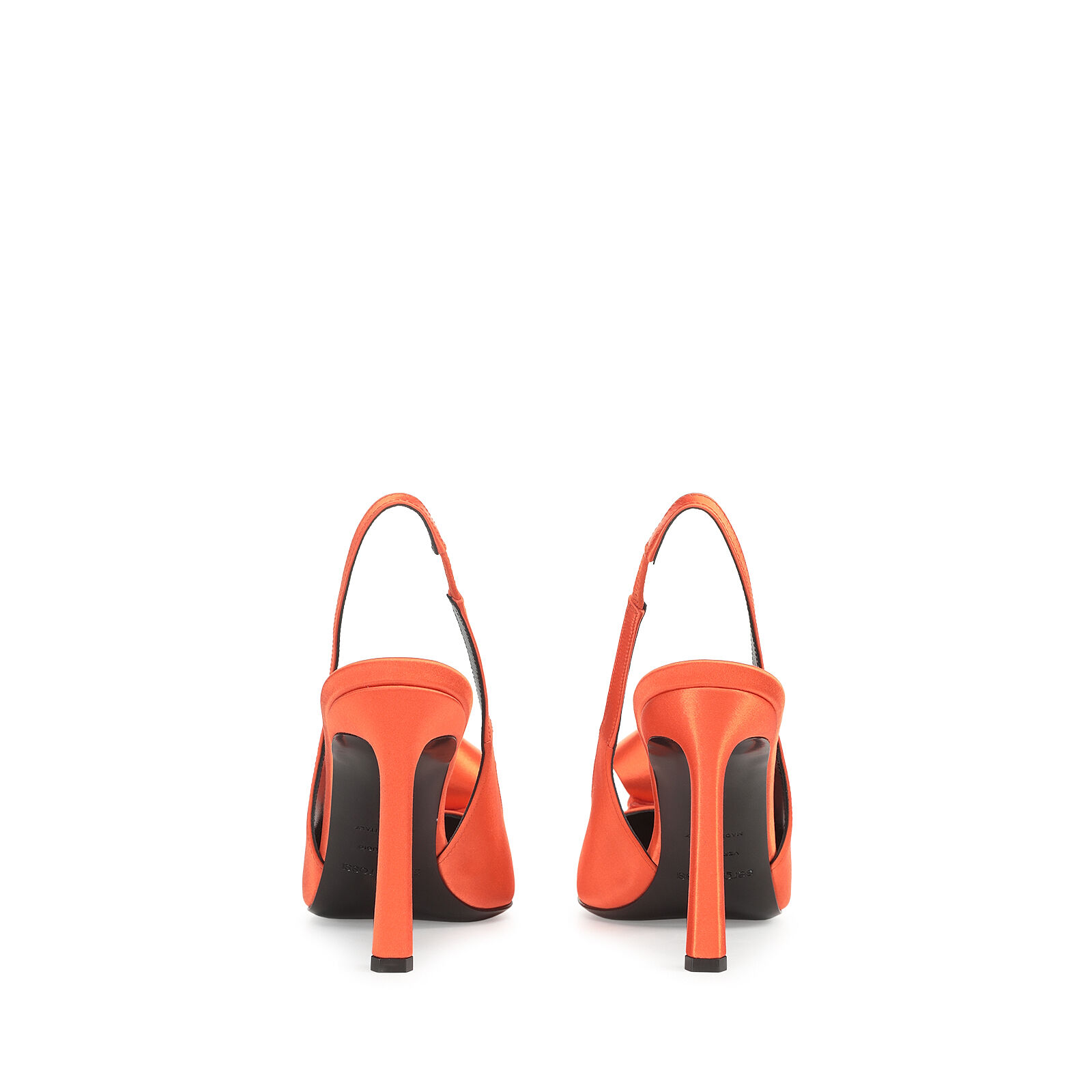 スリングバック レッド ハイヒール: 95mm, sr Bigoudi - Slingbacks Mandarine | Sergio Rossi