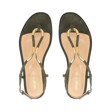 Twist  - Sandals Green, 3