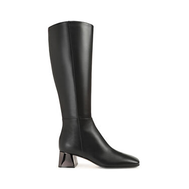 Bottes Noir Petit talon: 45mm, sr Alicia  - Boots Black 2