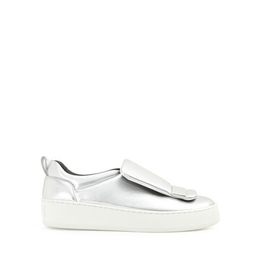 Sneakers Grey Flat: 5mm, sr1 Addict - Sneakers Argento 1