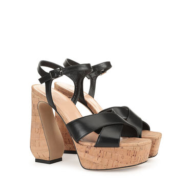 SI ROSSI  - Sandals Black, 1