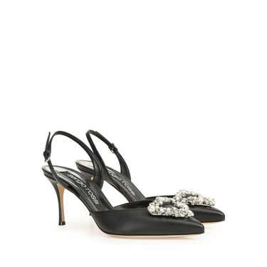 sr Godiva Precious - Slingbacks Black, 1