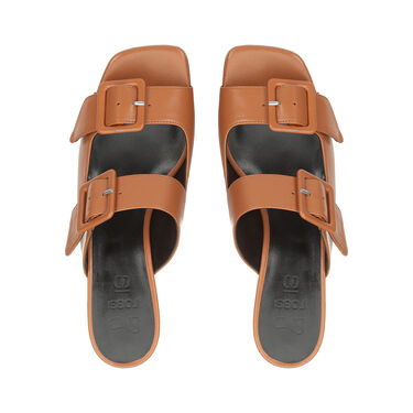 SI ROSSI - Sandals Cuoio, 3