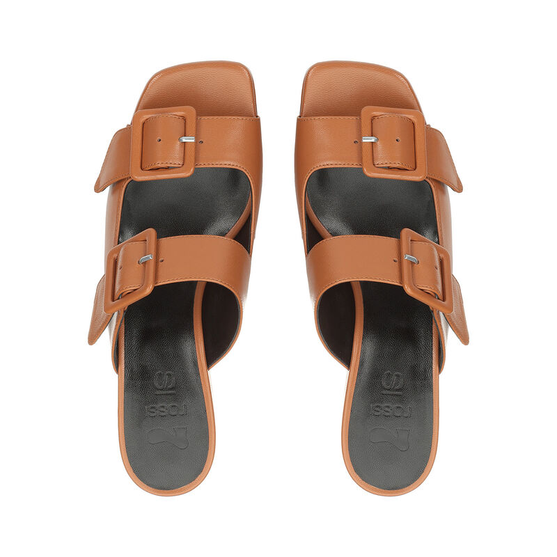 SI ROSSI - Sandals Cuoio