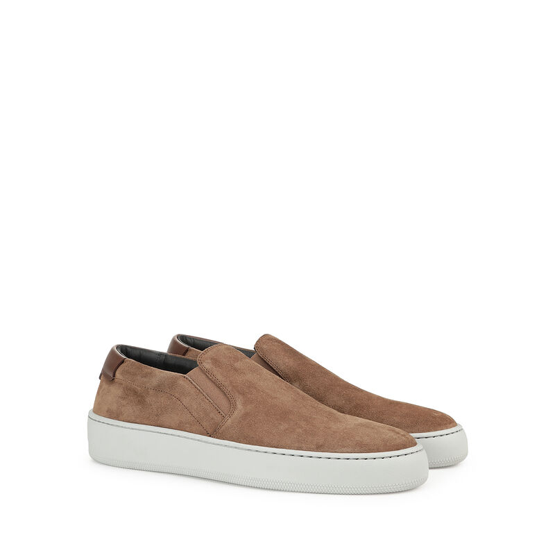 sr Brent - Sneakers Noisette