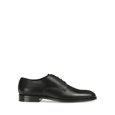 Lace-up derby Black Low heel: 15mm, sr Ryan - Lace-up derby Black 2