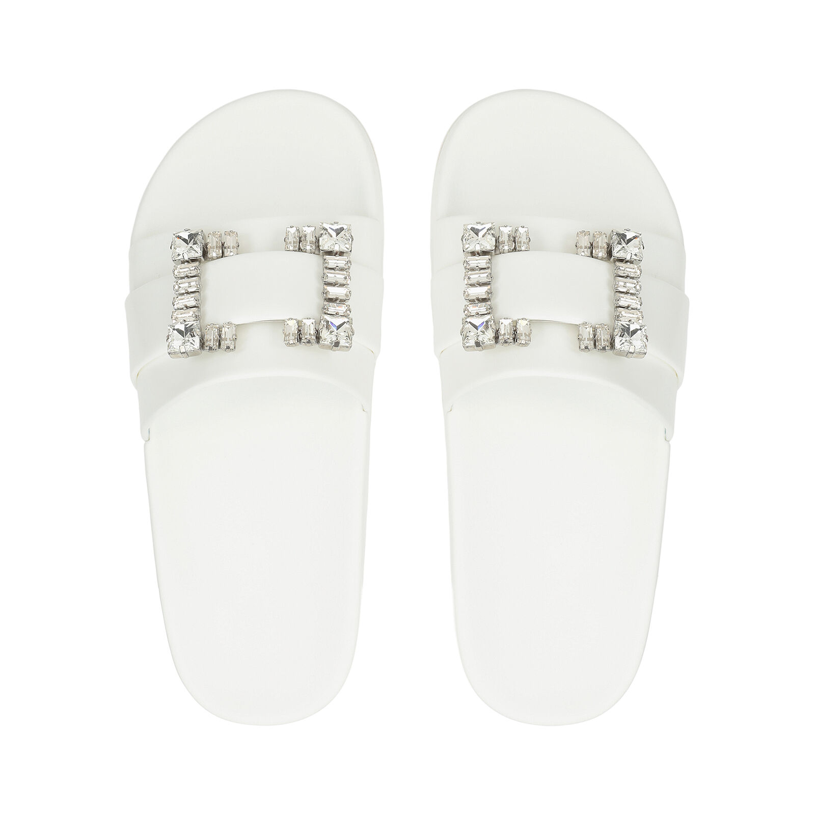 Sandals White Flat: 10mm, sr Jelly - Sandals White | Sergio