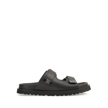 Sandalen Schwarz Niedriger Absätze: 15mm, sr Signature - Sandals Black 2