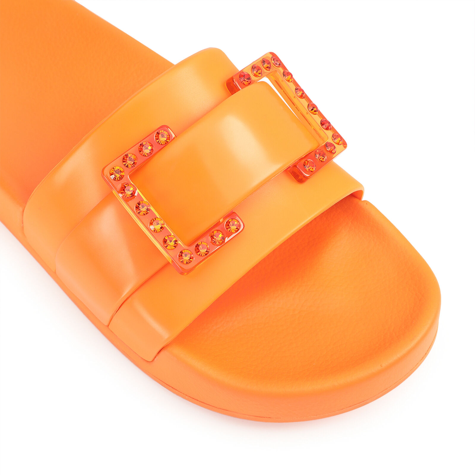 Sandales Rouge Talon plat 10mm sr Jelly Sergio Rossi