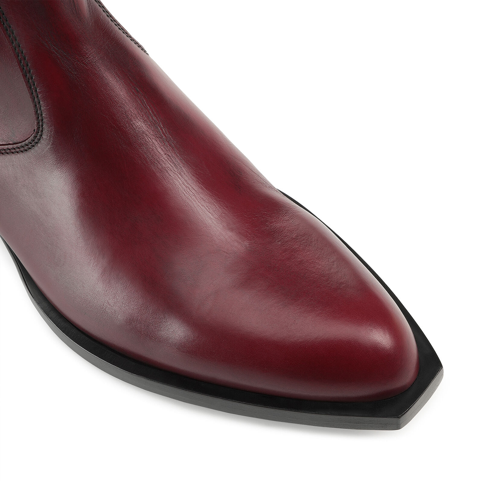 sr Texan - Booties Bordeaux, 4