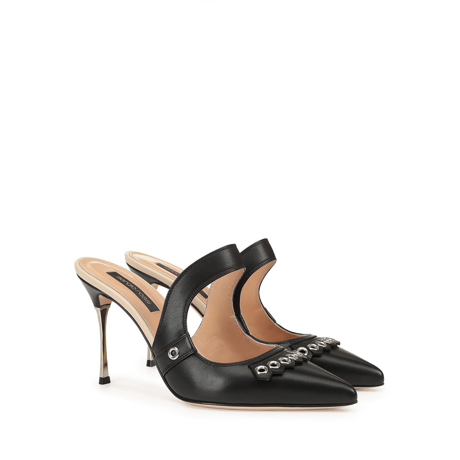 Black Heel height 90mm Grazie Sergio Sergio Rossi